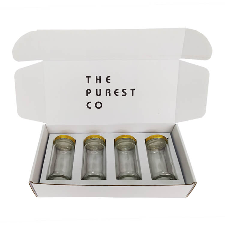 Paper corrugated mailing box for e-commerce business