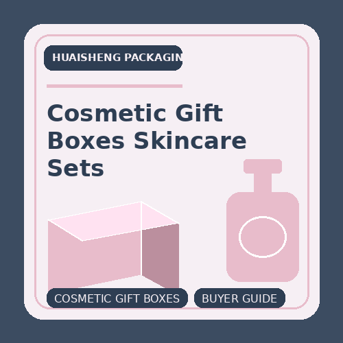 Cosmetic Gift Boxes for Skincare and Makeup: Procurement Questions, Inserts, and Finishes