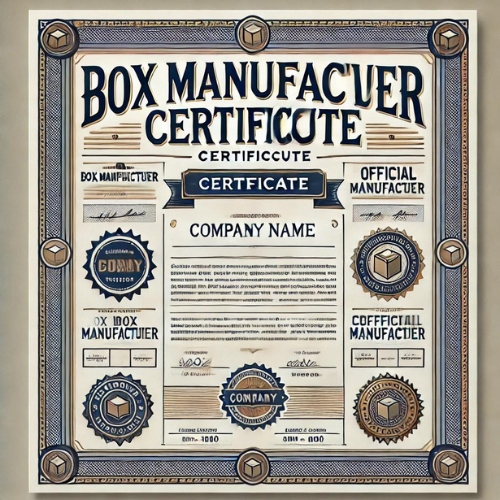 Where Can I Get a Box Manufacturer Certificate?