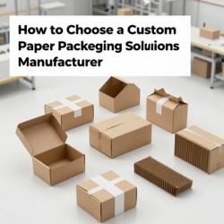 How to Choose a Custom Paper Packaging Solutions Manufacturer