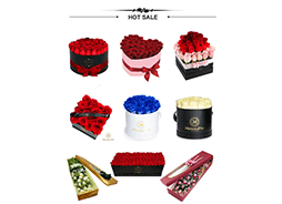 Blooming flowers gift box mystery capsule
