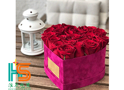 Velvet flower boxes are making in our workshop