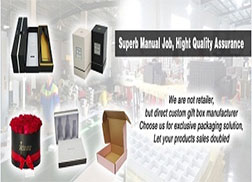 The Paper Gift Boxes Customized By Industry
