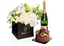 What are the choices for flower rose packaging?